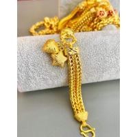ราคา สร้อยข้อมือลายสี่เสาคู่หัวใจดาวน้ำหนัก 1 บาทและน้ำหนัก 2 บาท (28033130286)