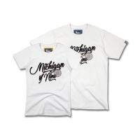 ราคา 9nine เสื้อสกรีนกำมะหยี่ รุ่น VL474 ( สีขาว ) (7055100729)