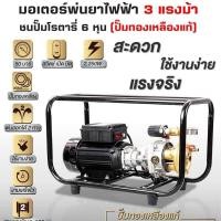 ราคา ส่งเร็ว ถูกสุด VIGOTECH มอเตอร์พ่นยา รุ่น MS3-22-PREMIUM พ่นยา 3 แรงม้า 220โวลต์ มอเตอร์พ่นยาไฟฟ้า (19589134793)