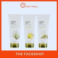 ราคา THE FACE SHOP HERB DAY 365 MASTER BLENDING FACIAL FOAMING CLEANSER โฟมว่านหาง ถั่วเขียว เลมอน (19781401853)