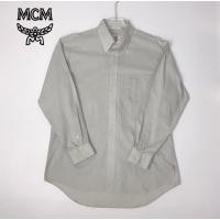 ราคา ❌sold❌Used MCM long sleeve shirt กระเป๋าหน้าอก ปัก logo MCM (15551265114)