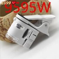 ราคา กล้องไมโครสโคปโทรศัพท์มือถือ60X 1ชิ้นเลนส์มาโครซูมแบบไมโครคลิปพร้อมไฟ LED (55256960278)