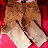 ราคา กางเกง CC Double O (CCOO) กางเกงชายผ้าลูกฟูกสีน้ำตาลขายาว เอว32 สภาพดี มือ2 แบรนด์CC-OO แท้ (3917985978)