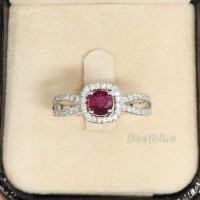 ราคา แหวนเงินพลอยทับทิมจันทบุรี (5051600098)