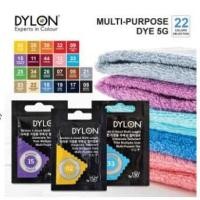 ราคา Dylon สีย้อมผ้า สีย้อมร้อนคุณภาพ จากประเทศอังกฤษ 1 ซองต่อผ้าแห้ง 250 กรัม มี 22 สี (6335070043)