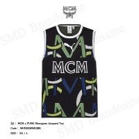 ราคา MCM X PUMA เสื้อกล้ามแขนกุด รุ่น MCM x PUMA Monogram Jacquard Top Code: MHNDSMM03BK (26030438511)