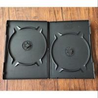 ราคา CD DVD PP cover 14mm/9mm Black Cover Case Casing ~2 Disc (15397510023)