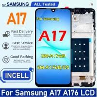 ราคา หน้าจอ LCD แบบ Incell ขนาด 6.7 นิ้ว สำหรับ Samsung Galaxy A17 5G A176 SM-A176B พร้อมกรอบ จอสัมผัส ชุดเปลี่ยนอะไหล่ (50901056633)