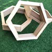 ราคา ศิลปะผนังหกเหลี่ยม 1 ชิ้น DIY COLOUR (51505478441)