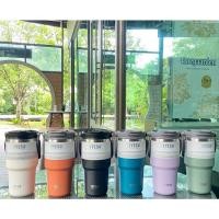 ราคา tyeso เเก้วเก็บความเย็นเเละร้อน สินค้าเเท้จากโรงงาน ขนาด 600ml มีหูหิ้ว (23054845885)