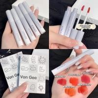 ราคา VONGEE 147 ลิปเซท 5 สี เนื้อกำมะหยี่ เนื้อเวลเวท สีสวย ติดทน ปากไม่แห้ง Velvet Matte Lip Glaze (13618868147)