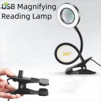 ราคา LFINDS LED โคมไฟแว่นขยาย, 5X การขยายระดับ Loupe แว่นขยายตาราง, แบบพกพายืดหยุ่นป้องกันดวงตาลื่นคลิปบนโคมไฟตั้งโต๊ะอ่าน (50106255009)
