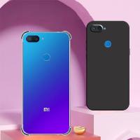 ราคา เคสกันกระแทก Xiaomi Mi 8 / Mi 8 SE / Mi 8 Lite / MI S2, TPU ขอบสี่เหลี่ยม, ซิลิโคนใส (27183382165)