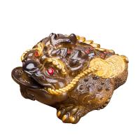 ราคา เปลี่ยนสีจีนเรซิ่นรูปปั้นสัตว์ชาสัตว์เลี้ยงน้ําถาดชาอุปกรณ์ชาสําหรับโฮมออฟฟิศ (28076169943)