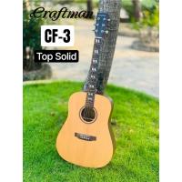 ราคา Craftmanรุ่นCF-3Cกีตาร์โปร่งขนาด41นิ้วทรงDreadnought มาตรฐาน ไม้แท้Top Solid Cedar ด้านข้างกับด้านหลังไม้Rosewoodคุ้มจ้า (41329105431)