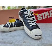 ราคา พร้องส่งConverse JACK PURCELL สีดำ เบอร์ 7us มือสองของแท้100% (15838061720)