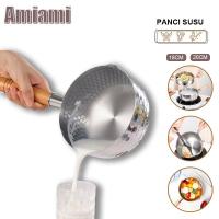 ราคา อามิมิ หม้อหุงต้มสแตนเลส/หม้อก๋วยเตี๋ยว/หม้อทําอาหาร/หวด/หม้อ/หม้อก๋วยเตี๋ยวพร้อมที่จับความยาว/18ซม./20ซม.มัลติฟังก์ชั่หม้อทําอาหาร (49455633346)