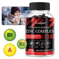 ราคา Tecepec with zinc and vitamin C วิตามินและแร่ธาตุสังกะสีคอมเพล็กซ์ รองรับภูมิคุ้มกันและร่างกายที่สมดุล (25589363623)