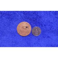 ราคา ( BK-399/14) เหรียญ 1 เซนต์ ( 1 Centime ) อินโดจีน ฝรั่งเศส ปี ค.ศ. 1893 (48157026760)