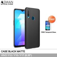 ราคา Ultraslim Vivo Y12 / Y15 / Y17 (6.35") | เคสนิ่ม Black Matte + ฟรีกระจกนิรภัย (41055749116)