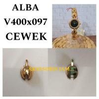 ราคา Alba V400x097 การเชื่อมต่อสายโซ่นาฬิกาผู้หญิง (24382066167)