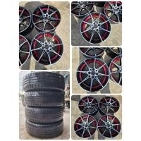 ราคา ล้อแม็กมือ2 ขอบ 15" 4 รู 100/114 ใส่เก๋ง 4 รูทุกรุ่น (56702230635)