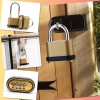 ราคา แม่กุญแจ รหัส กุญแจบ้าน กุญแจรหัส ขนาดใหญ่ ล็อคบ้าน ล็อคประตู ตั้งรหัสผ่านได้ รุ่นอัพเกรดปลดล็อคง่าย กันน้ำ กันฝน (27082261379)