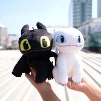 ราคา ตุ๊กตา Toothless เขี้ยวกุด & Light Fury เพลิงนวล Mini 7นิ้ว มังกรเขี้ยวกุด How to train your Dragon (8486839569)