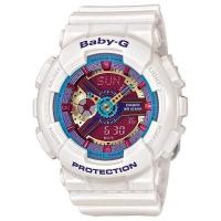 ราคา Casio Baby-G นาฬิกาข้อมือ รุ่น BA-112-7A - White (1646225607)