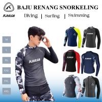 ราคา KASA Rashguard ชุดว่ายน้ําดําน้ํา Kansa ดําน้ําดูปะการังผู้ชายท่อง Anti-Uv แห้งเร็วแขนเต็ม (43228551862)