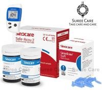 ราคา แผ่นตรวจน้ำตาล SinoCare Safe Accu 2 สำหรับ เครื่องวัดระดับน้ำตาล Safe Accu 2 เท่านั้น (29902997535)
