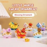 ราคา Families> เครื่องประดับม้าราศี Handcrafted ปีม้าเรซิ่นการ์ตูนรูปปั้นม้า DIY หัตถกรรมได้ดี (44503563635)