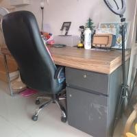 ราคา (มือสอง) โต๊ะทำงาน Concept รุ่น RALPHS พร้อมเก้าอี้นั่ง (16596382558)