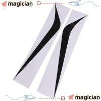 ราคา MAGIC 2 ชิ้น/คู่ฝากระโปรงรถสติกเกอร์,100*26 ซม.สีดํารถอุปกรณ์ตกแต่งภายนอก,ไวนิลและไม่มีวัสดุสะท้อนแสงไวนิลฝากระโปรงรถลายสติกเกอร์ Universal Modelauto (28944179715)