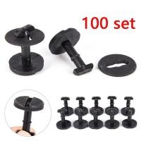 ราคา 100 ชุด/pag พรมปูพื้นคลิป Twist ล็อคพร้อมเครื่องซักผ้าสําหรับ BMW E32 E34 E36 E46 3 Series E38 E39 5 Series 7 Series อัตโนมัติเปลี่ยนตัวยึด (45707035767)