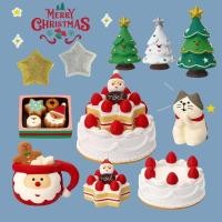 ราคา การ์ตูนแมวตุ๊กตาเรซิ่นของขวัญ DIY ตุ๊กตาคริสต์มาสตกแต่ง Xmas เรซิ่นเครื่องประดับ (45252409989)