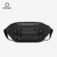 ราคา Ozuko กระเป๋าคาดอก กระเป๋าคาดเอว กันน้ํา สไตล์สปอร์ต สําหรับผู้ชาย (16797678616)