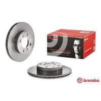 ราคา จานเบรคหน้า MITSUBISHI LANCER E-CAR CB1 CB4 1992- ท้ายเบนซ์ CK2 CK4 1996- PROTON WIRA 236MM มีช่องลม BREMBO /ชิ้น (25905098193)