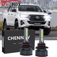 ราคา สําหรับ Toyota Hilux Gun125 2016-2023 - 2PC 6000K สีขาว LED ไฟหน้าชุดหลอดไฟ Plug & Play Qty 2 (52007547069)