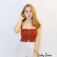 ราคา เกาะอกไหมพรม bella ดีเทลกระดุมหน้า (7278861199)