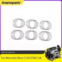 ราคา Engine Parts 6 sets of piston rings Fit 2.5 3.0L For Mercedes Benz C230 E300 GLK300 SLK 280 2.5 3.0 (45803302042)