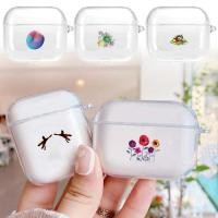 ราคา เคสหูฟังแบบนุ่ม Clear ป้องกัน Bluetooth สําหรับ AirPods 1/2 3 4 3D series หูฟังเคสชาร์จฝาครอบ (24798015607)