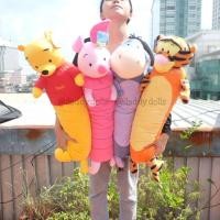 ราคา หมอนข้าง Pooh หมีพูห์ & Piglet พิกเล็ต & Eeyore อียอร์ & Tigger ทิกเกอร์ ถอดปลอกซักได้ 30นิ้ว พู พูห์ หมีพู (50709020)