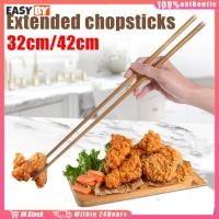ราคา จัดส่งรวดเร็ว 42ซม.ตะเกียบไม้ยาว สำหรับทอดไข่ ปาท่องโก๋ ทำอาหาร ตะเกียบไม้ไผ่ (26065844340)