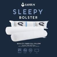 ราคา [แพ็คคู่] LOTUS หมอนข้างเพื่อสุขภาพ รุ่น Sleepy ป้องกันไรฝุ่น ใยสังเคราะห์ (27460378301)