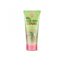 ราคา 175 ml Cathy Doll 99% Aloe Vera & Snail Serum Soothing Gel (1 หลอด) (46053527608)