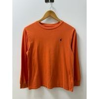 ราคา เสื้อยืดแขนยาว Polo Ralph Lauren สีส้ม ม้าสีกรม Size S อก 38 นิ้ว (29438158066)