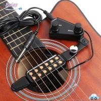 ราคา BOLSA Sound hole Pickup, with Tone Guitar Parts Pickup กีตาร์อะคูสติก, คุณภาพสูง 12 หลุม Volume Adjustable Guitar Audio Cable (42001488991)