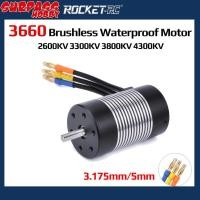 ราคา SURPASS Rocket กันน้ํา Brushless 3660 2600KV 3300KV 3800KV 4300KV มอเตอร์ 3.175 มม./5 มม.สําหรับ 1/10 RC รถรุ่น WLtoy 12428 WPL ของเล่นอะไหล่ (41961593198)