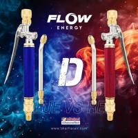 ราคา หัวฉีดล้างแอร์ Flow ชุด D หัวฉีดล้างแอร์ทองเหลืองแบบก้านกดล็อคได้ : โอเคอะไหล่แอร์ (10423213661)